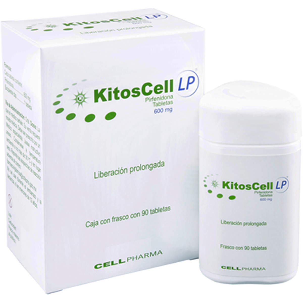 Kitoscell LP 600 mg Liberacion Prolongada Oral 90 Tabs