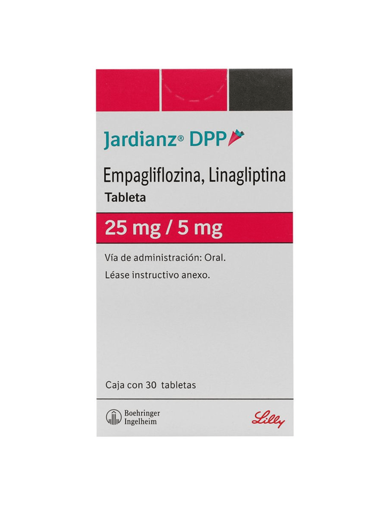 Jardianz Dpp 25 mg/ 5 mg 30 tabletas